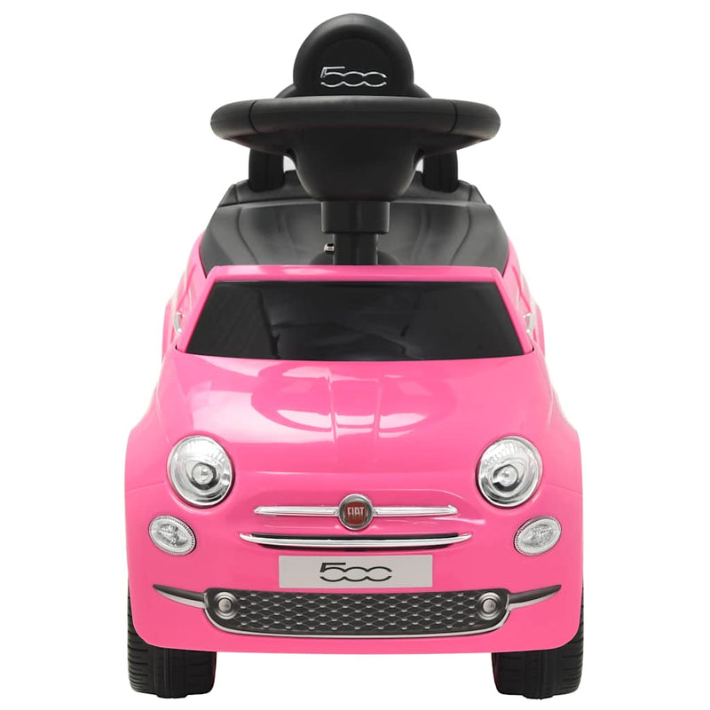 Afbeelding laden in galerijviewer, Vidaxl loopauto fiat 500 roze

