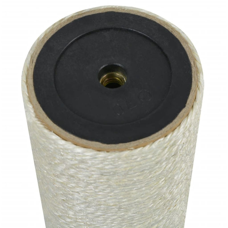 Afbeelding laden in galerijviewer, Vidaxl kattenkrabpaal 8x40 cm 10 mm beige
