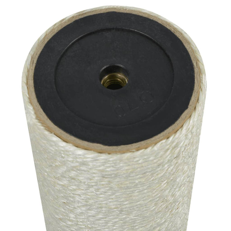 Afbeelding laden in galerijviewer, Vidaxl kattenkrabpaal 8x45 cm 10 mm beige
