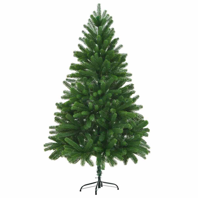Afbeelding laden in galerijviewer, Vidaxl kunstkerstboom met levensechte naalden 210 cm groen
