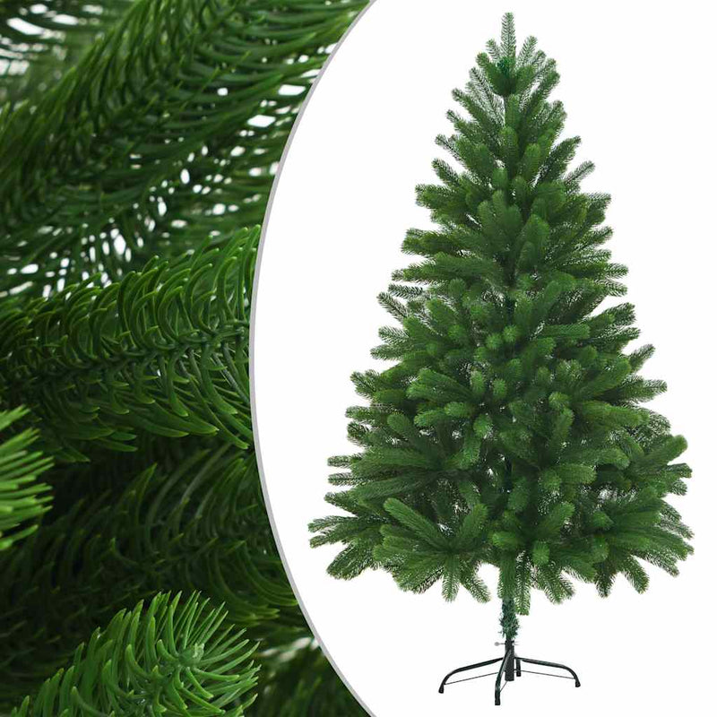 Afbeelding laden in galerijviewer, Vidaxl kunstkerstboom met levensechte naalden 210 cm groen
