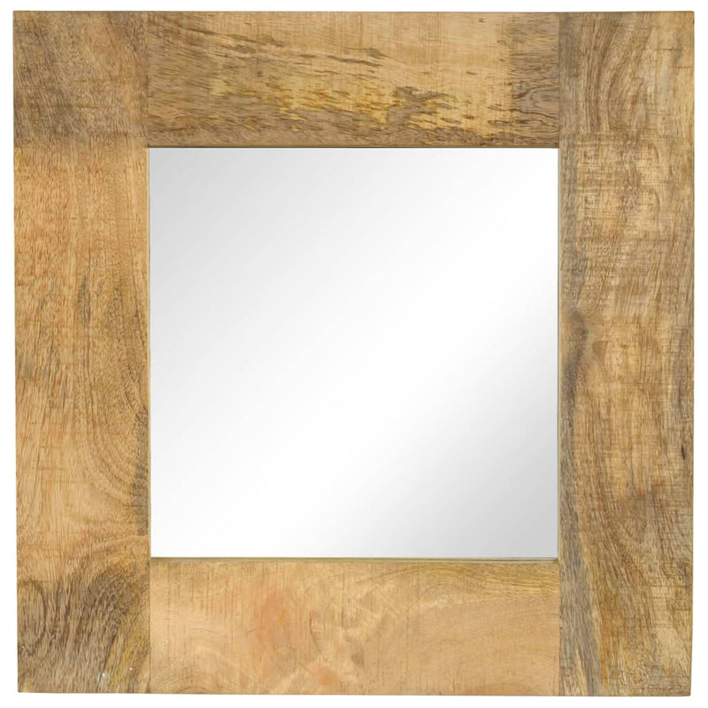 Afbeelding laden in galerijviewer, Vidaxl spiegel 50x50 cm massief mangohout
