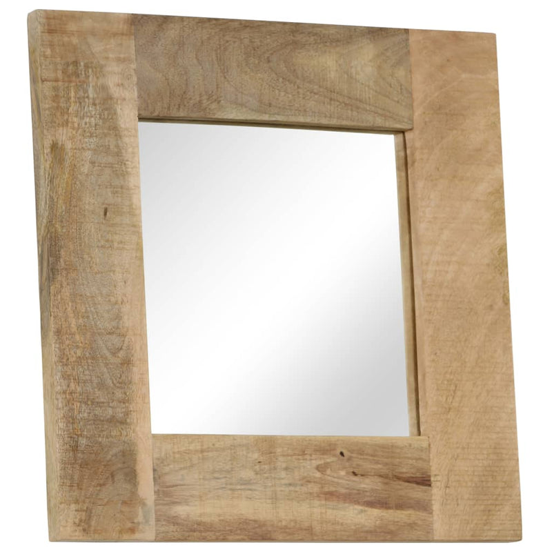 Afbeelding laden in galerijviewer, Vidaxl spiegel 50x50 cm massief mangohout
