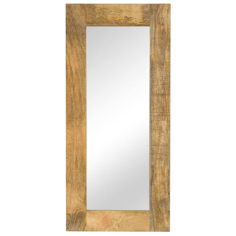 Afbeelding laden in galerijviewer, Vidaxl spiegel 50x110 cm massief mangohout
