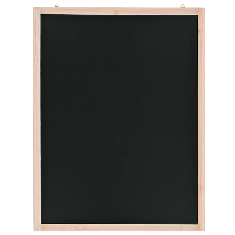 Afbeelding laden in galerijviewer, Vidaxl krijtbord voor aan de wand 60x80 cm cederhout
