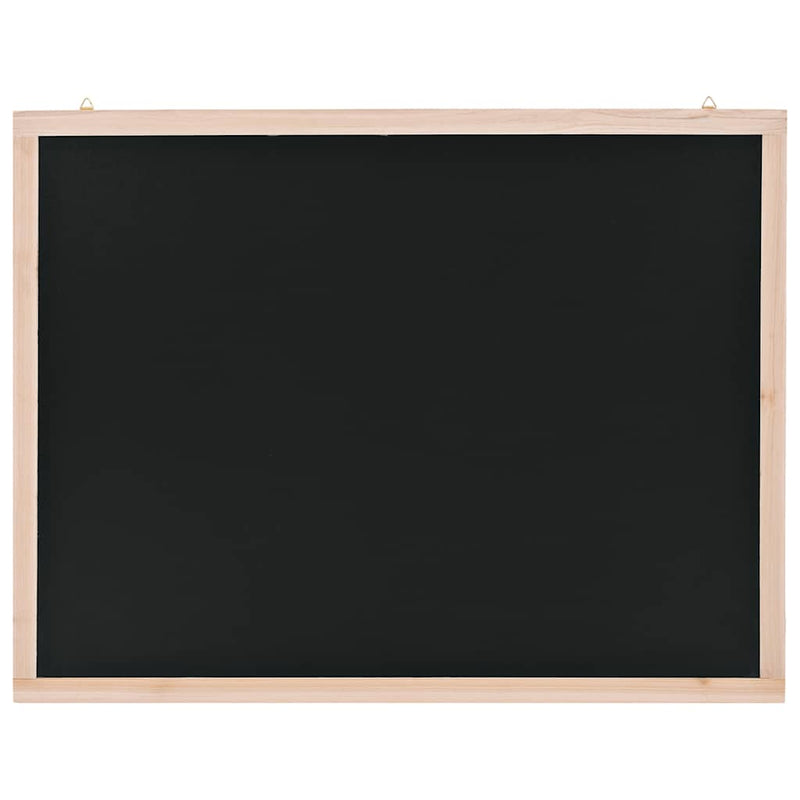 Afbeelding laden in galerijviewer, Vidaxl krijtbord voor aan de wand 60x80 cm cederhout
