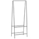 Vidaxl kledingrek 59x35x150 cm zwart