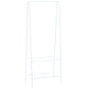 Vidaxl kledingrek 59x35x150 cm wit