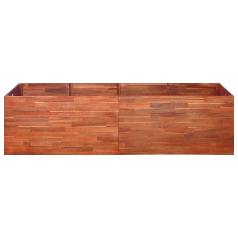 Afbeelding laden in galerijviewer, Vidaxl plantenbak verhoogd 200x100x50 cm acaciahout
