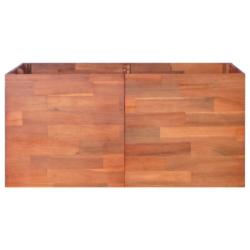 Afbeelding laden in galerijviewer, Vidaxl plantenbak verhoogd 100x100x50 cm acaciahout
