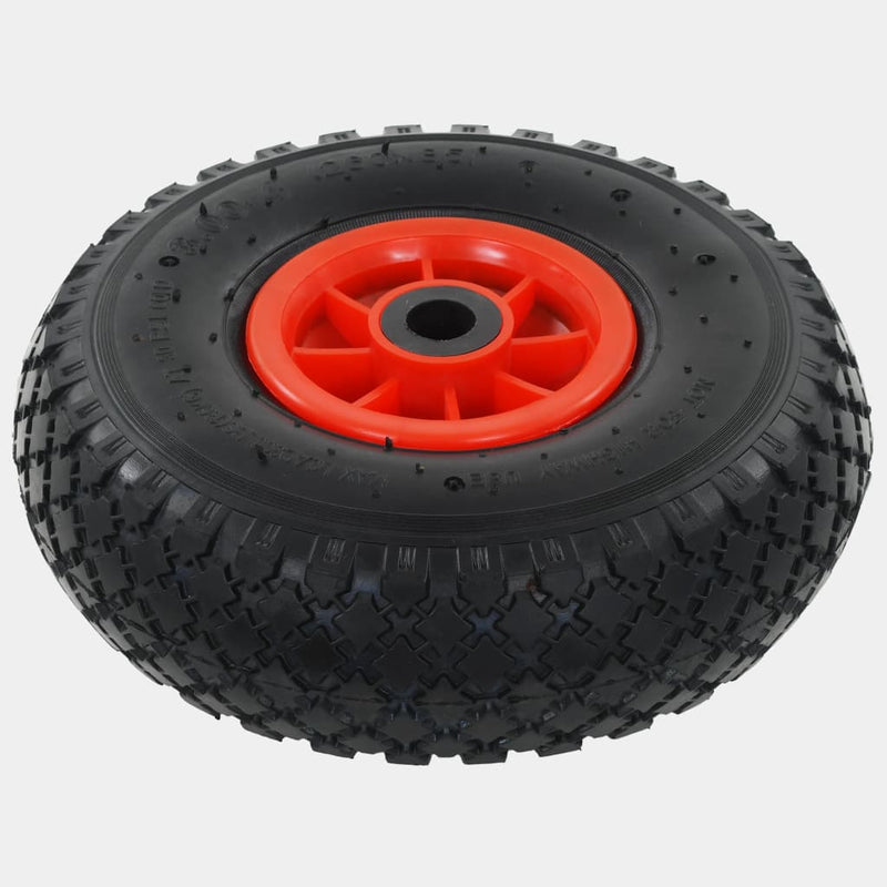 Afbeelding laden in galerijviewer, Vidaxl steekwagenwielen 4 st 3,00-4 (245x82) rubber
