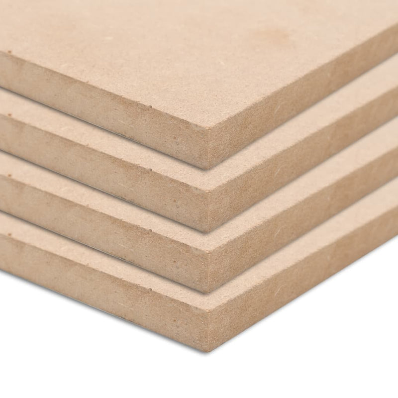 Afbeelding laden in galerijviewer, VidaXL MDF platen rechthoekig 120x60 cm 12 mm 4 st
