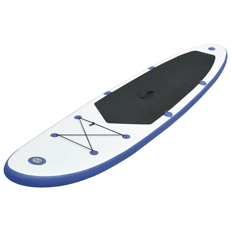 Afbeelding laden in galerijviewer, Vidaxl stand-up paddleboard opblaasbaar blauw en wit
