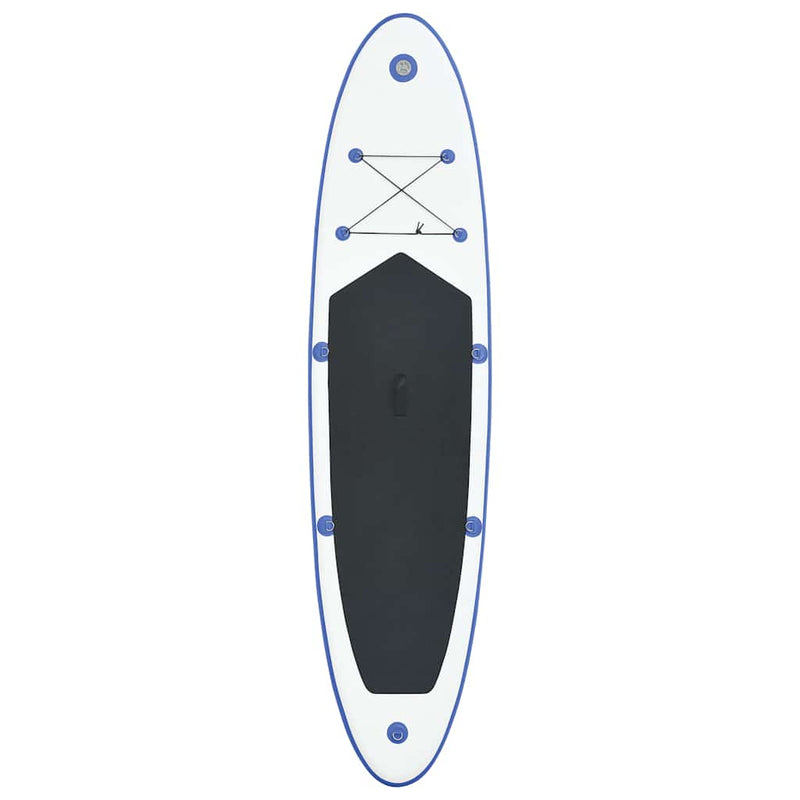 Afbeelding laden in galerijviewer, Vidaxl stand-up paddleboard opblaasbaar blauw en wit
