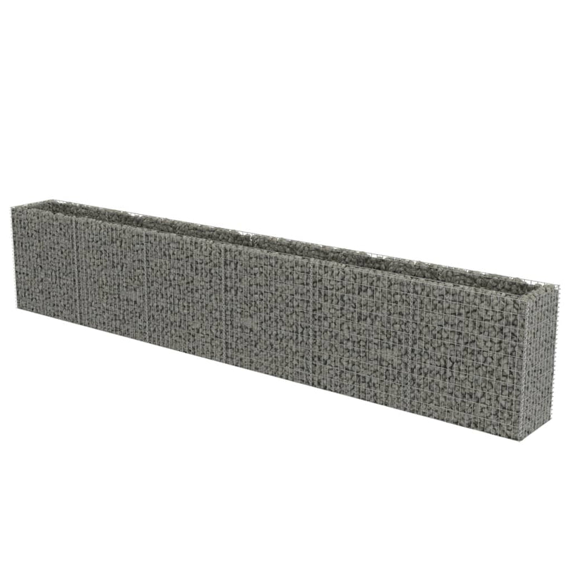 Afbeelding laden in galerijviewer, VidaXL Gabion plantenbak verhoogd 540x50x100 cm gegalvaniseerd staal
