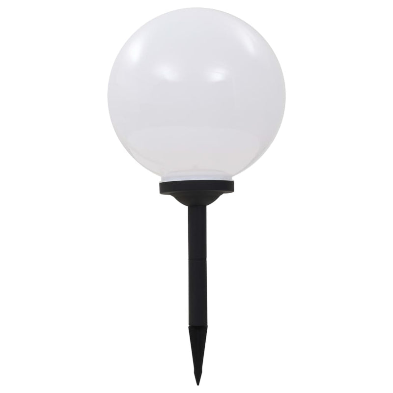 Afbeelding laden in galerijviewer, Vidaxl led-solarlampen rond 30 cm rgb 2 st
