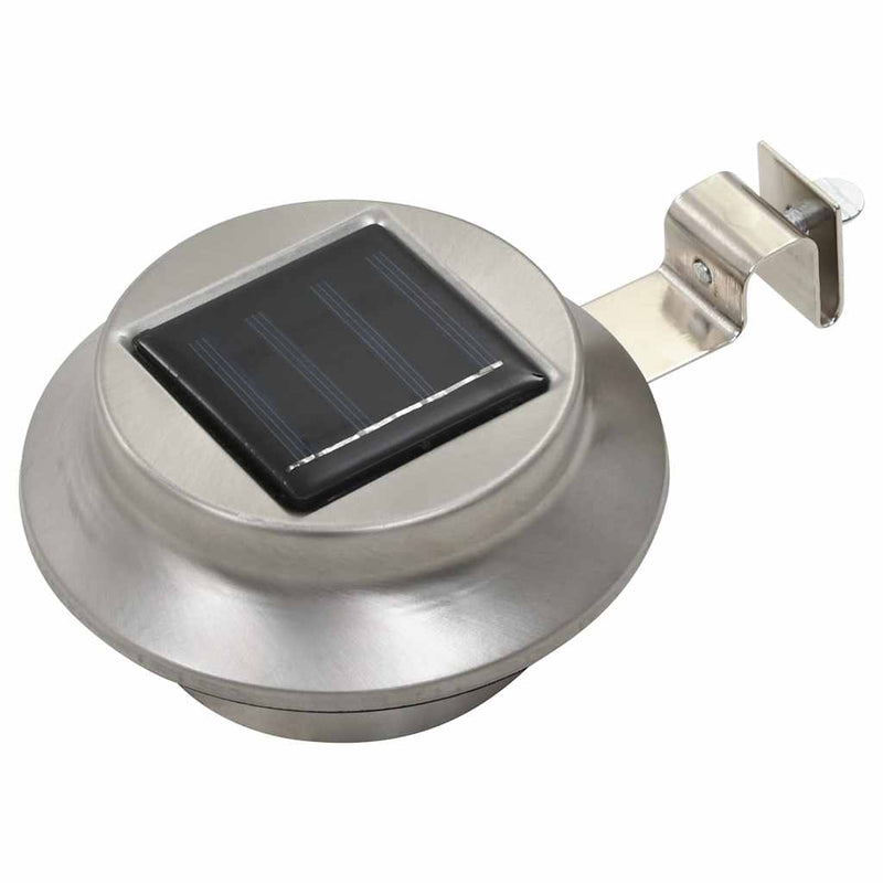 Afbeelding laden in galerijviewer, Vidaxl led-solarlampen rond 12 cm wit 6 st
