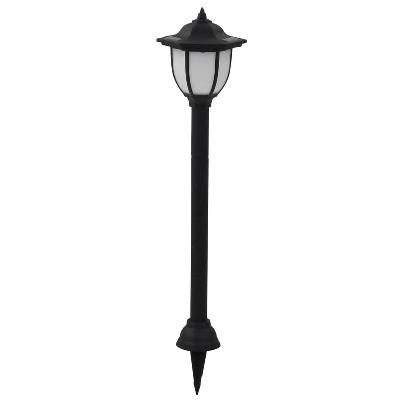 Afbeelding laden in galerijviewer, Vidaxl led-solarlampen zwart 3 st
