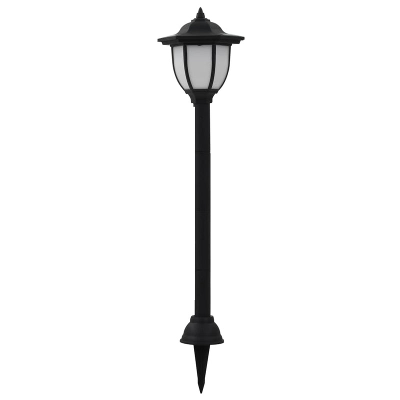 Afbeelding laden in galerijviewer, Vidaxl led-solarlampen zwart 3 st
