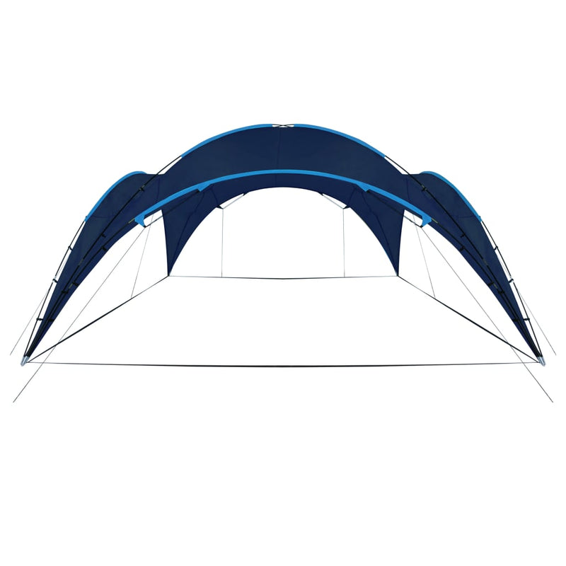 Afbeelding laden in galerijviewer, Vidaxl partytent boog 450x450x265 cm donkerblauw
