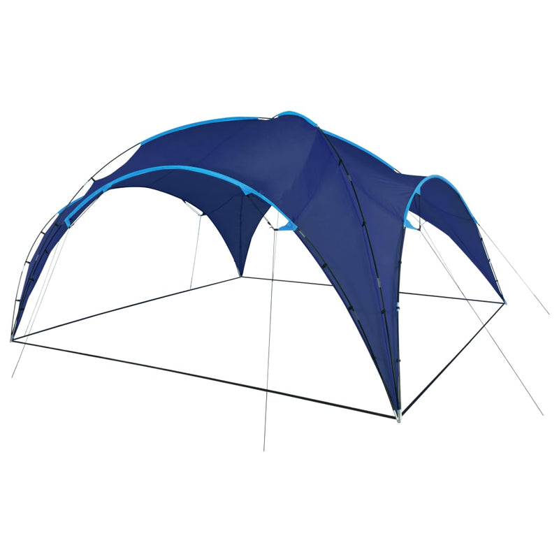 Afbeelding laden in galerijviewer, Vidaxl partytent boog 450x450x265 cm donkerblauw
