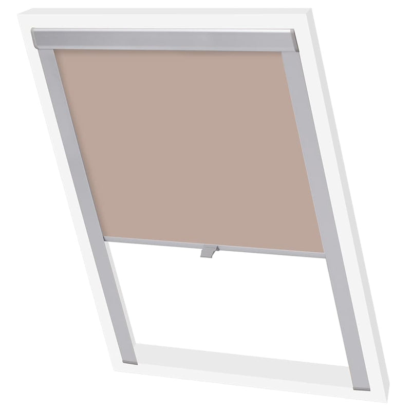 Afbeelding laden in galerijviewer, Vidaxl rolgordijn verduisterend beige sk06
