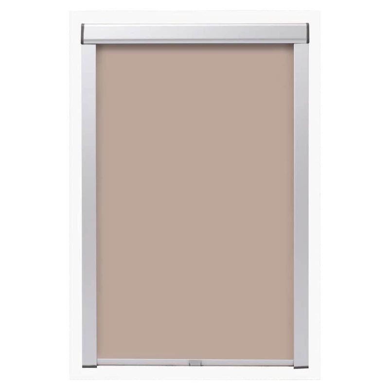 Afbeelding laden in galerijviewer, Vidaxl rolgordijn verduisterend beige sk08
