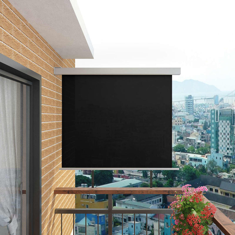 Afbeelding laden in galerijviewer, VidaXL Balkonscherm multifunctioneel 150x200 cm zwart
