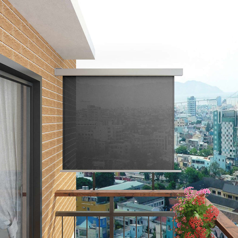 Afbeelding laden in galerijviewer, VidaXL Balkonscherm multifunctioneel 150x200 cm grijs
