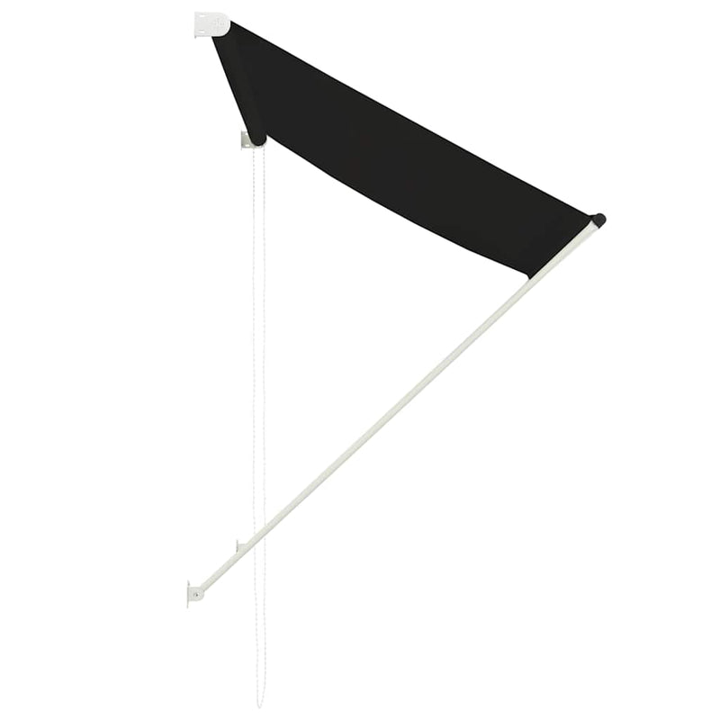 Afbeelding laden in galerijviewer, Vidaxl luifel uittrekbaar 150x150 cm antraciet
