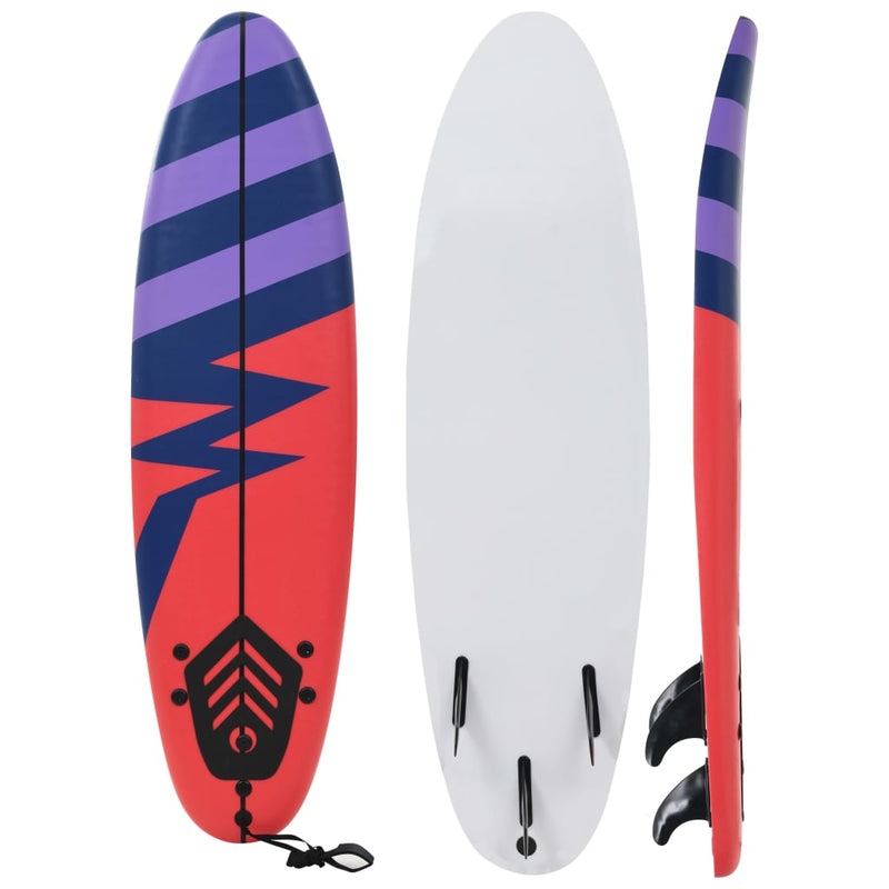 Afbeelding laden in galerijviewer, Vidaxl surfplank 170 cm streep
