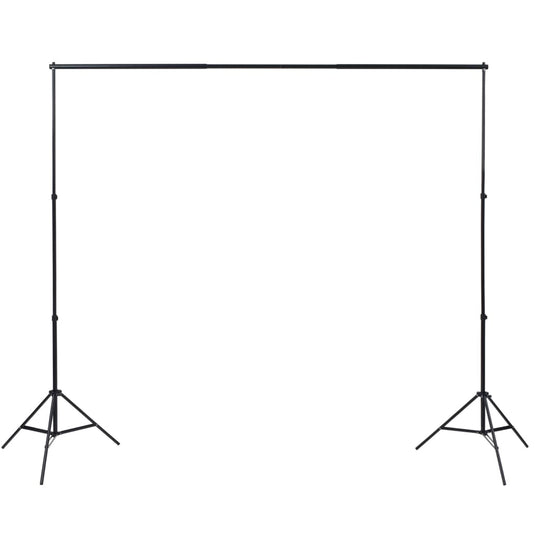 Vidaxl fotostudioset met 3 katoenen achtergronden en frame 3x3 m