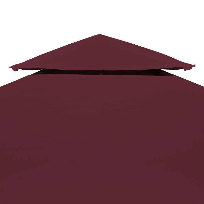 Afbeelding laden in galerijviewer, Vidaxl prieeldak 2-laags 3x3m 310 g m² bordeaux
