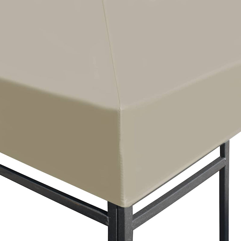 Afbeelding laden in galerijviewer, Vidaxl prieeldak 310 g m² 3x3 m beige
