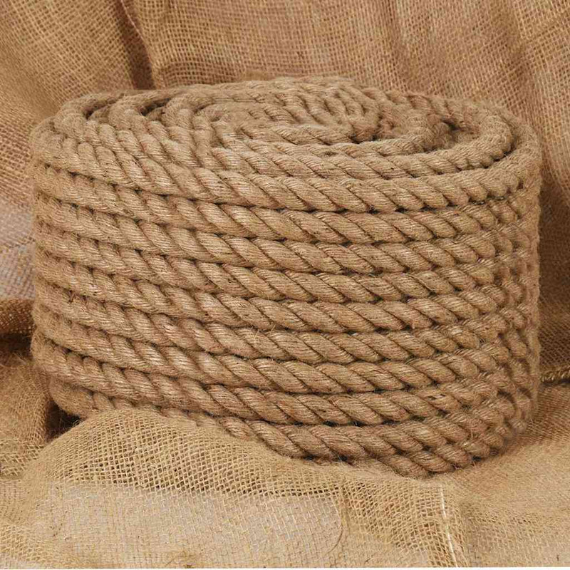 Afbeelding laden in galerijviewer, Vidaxl touw 20 mm 100 m 100% jute
