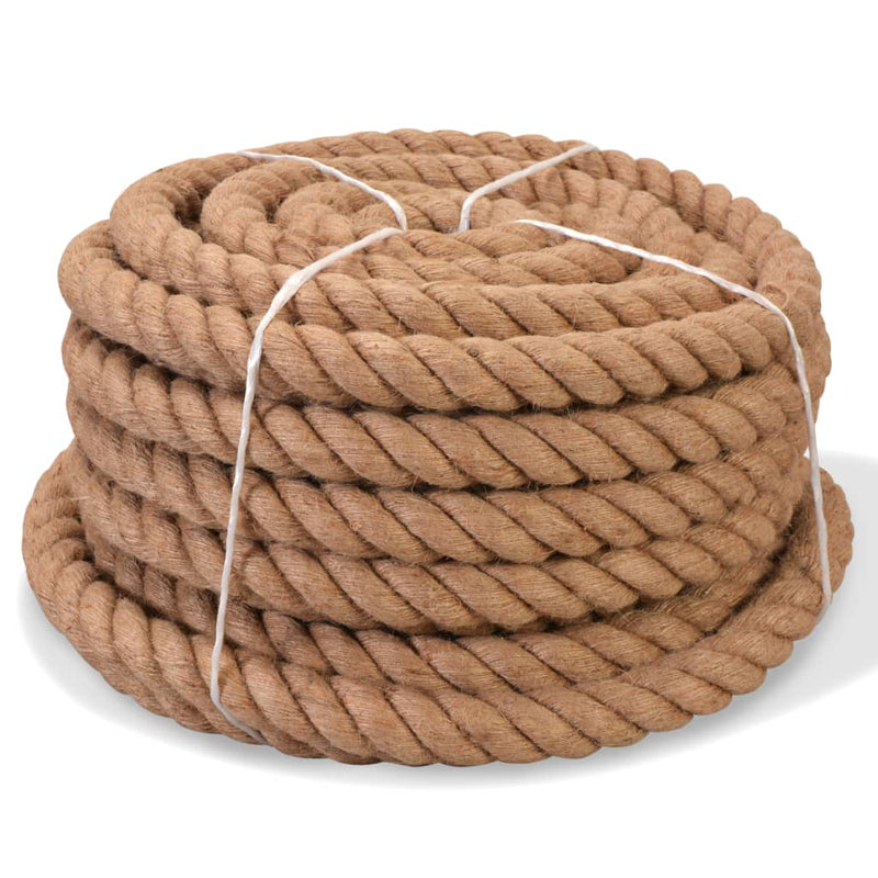 Afbeelding laden in galerijviewer, VidaXL Touw 30 mm 50 m 100% jute
