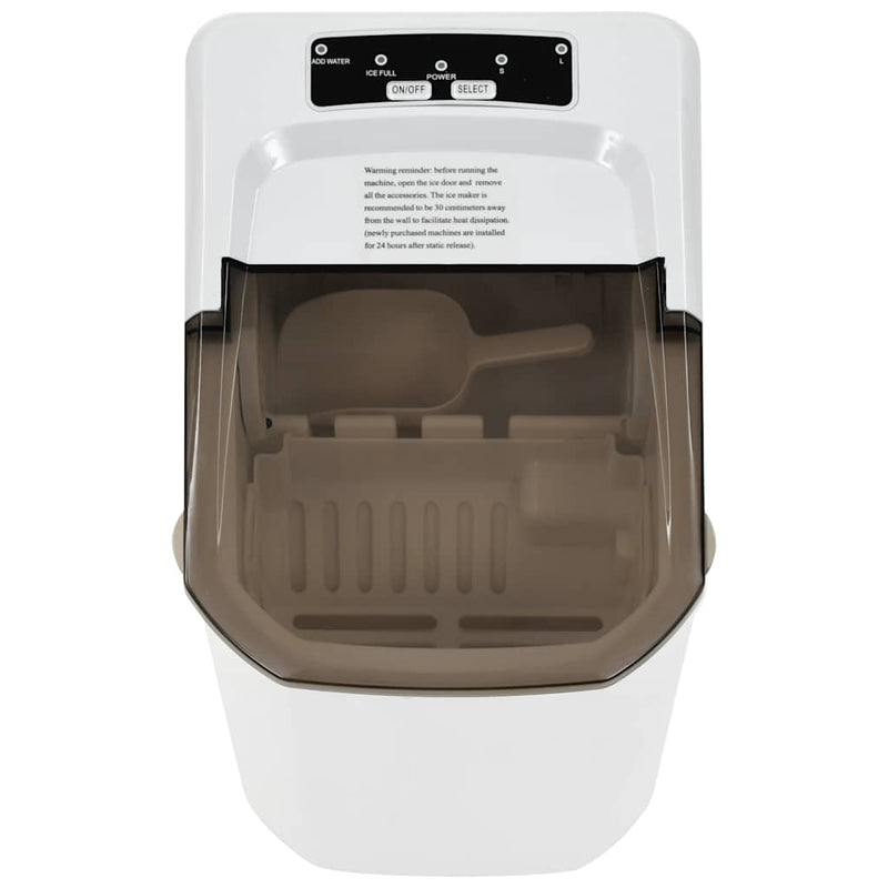 Afbeelding laden in galerijviewer, Vidaxl ijsblokjesmachine 1,4 l 15 kg 24 u wit
