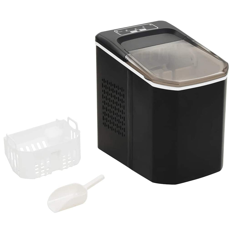 Afbeelding laden in galerijviewer, Vidaxl ijsblokjesmachine 1,4 l 15 kg 24 u zwart
