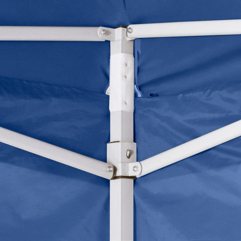 Afbeelding laden in galerijviewer, Vidaxl vouwtent met 2 wanden 3x3 m blauw
