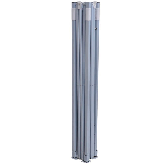 Vidaxl vouwtent met 2 wanden 3x3 m groen