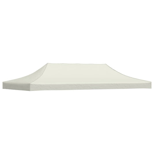 Vidaxl partytentdak 3x6 m crème