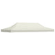 Vidaxl partytentdak 3x6 m crème