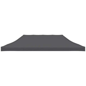 Vidaxl partytentdak 3x6 m antraciet