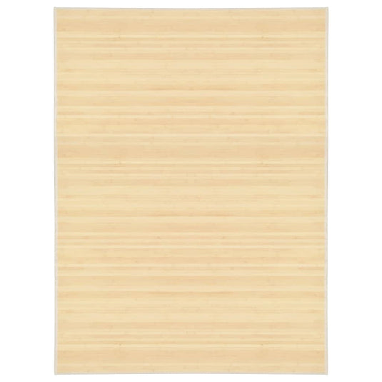 VidaXL Tapijt 150x200 cm bamboe naturel