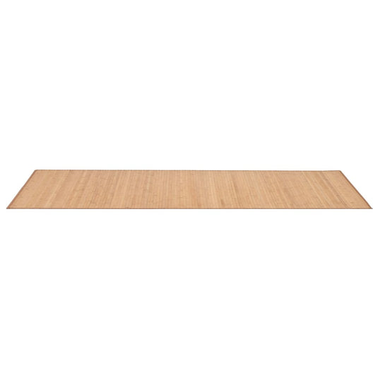 Vidaxl tapijt 80x200 cm bamboe bruin