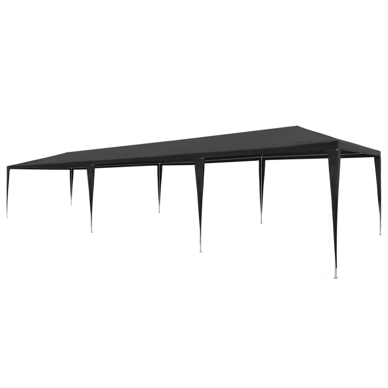 Afbeelding laden in galerijviewer, Vidaxl partytent 3x9 m pe antraciet
