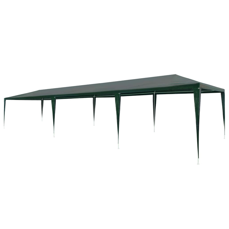 Afbeelding laden in galerijviewer, Vidaxl partytent 3x9 m pe groen
