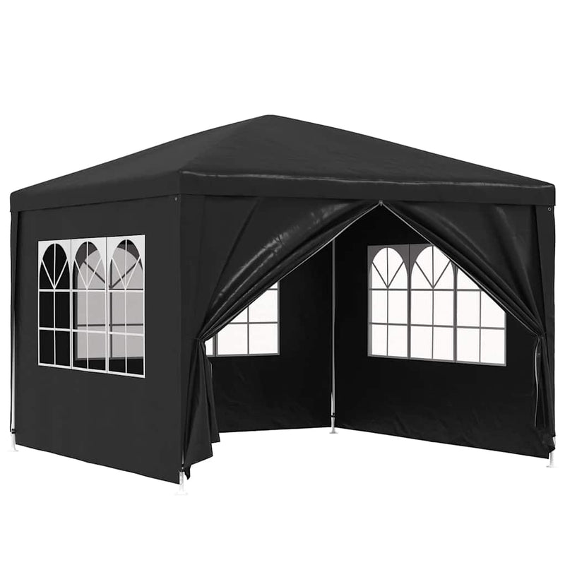 Afbeelding laden in galerijviewer, Vidaxl partytent 3x3 m antracietkleurig
