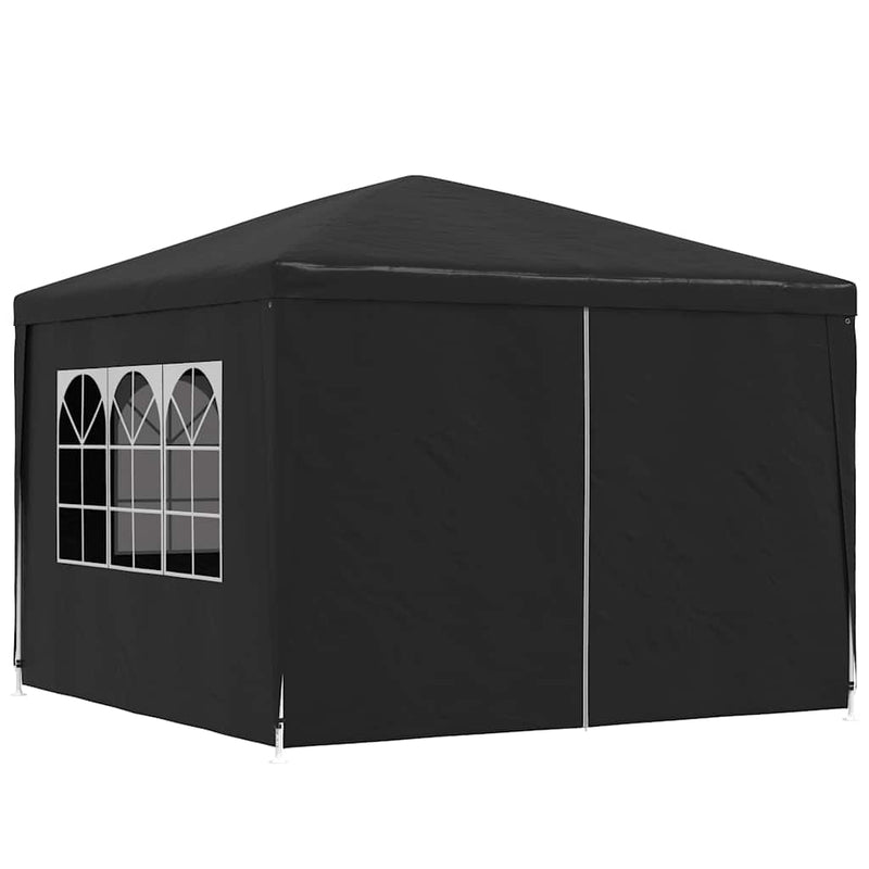 Afbeelding laden in galerijviewer, Vidaxl partytent 3x3 m antracietkleurig
