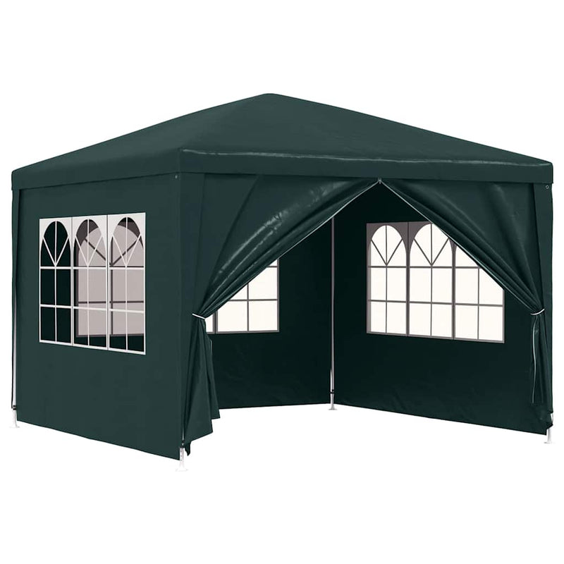 Afbeelding laden in galerijviewer, Vidaxl partytent 3x3 m groen

